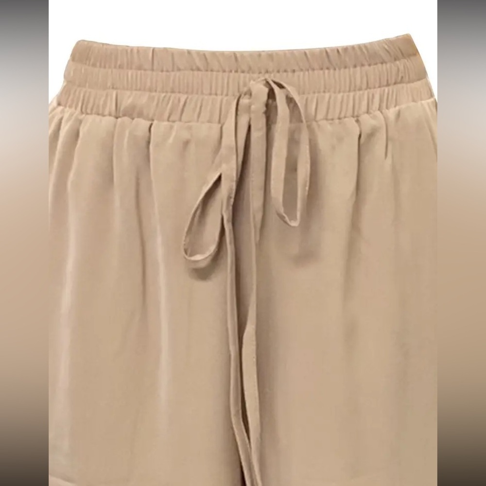 Knit Pant Set Wide Leg- Khaki - XL  NWT - Picture 5 of 6
